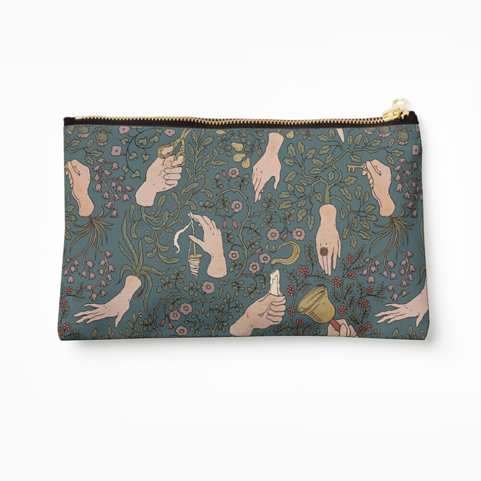 Whibos Makeup Bag Take My Hands Cosmetic Organizer Tyvek Paper Bags Zipper Pouch