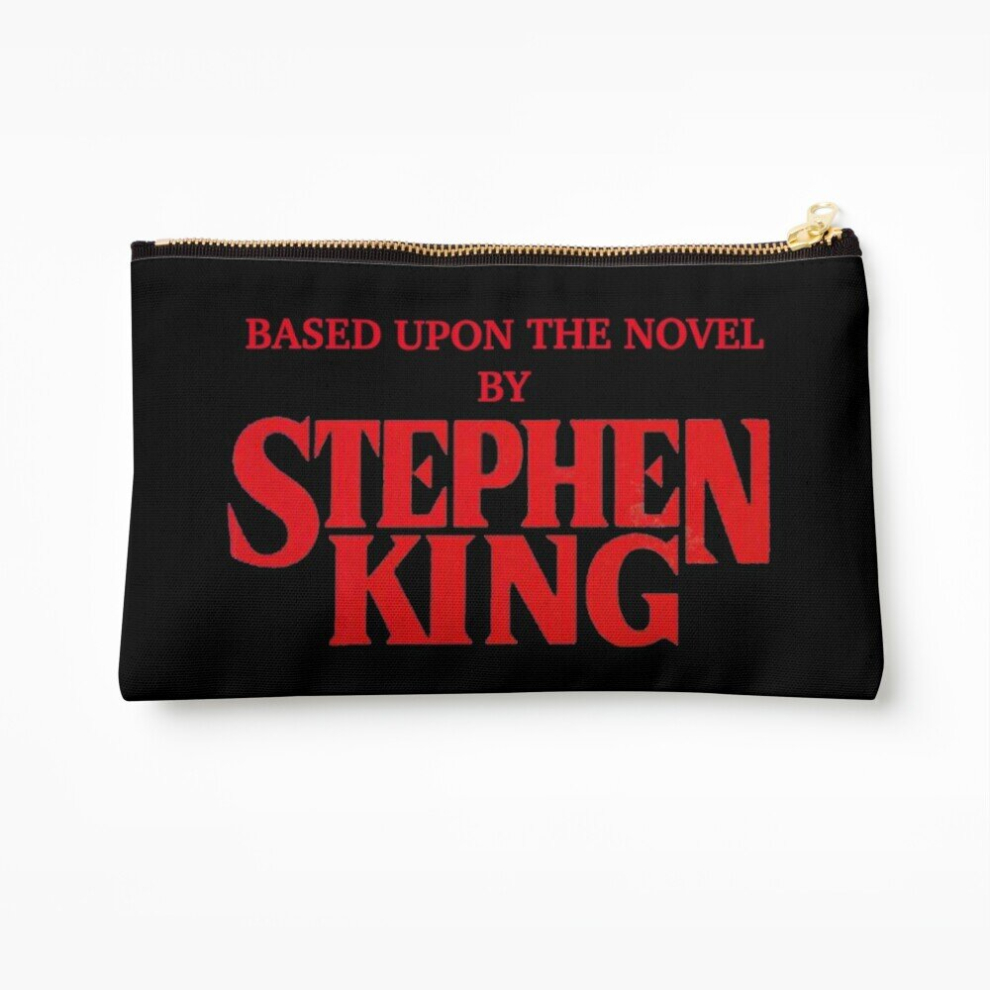Whibos Makeup Bag Stephen King Cosmetic Organizer Tyvek Paper Bags Zipper Pouch