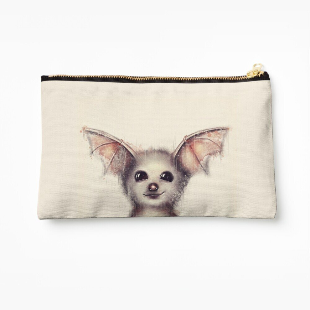 Whibos Makeup Bag What The Fox? Cosmetic Organizer Tyvek Paper Bags Zipper Pouch