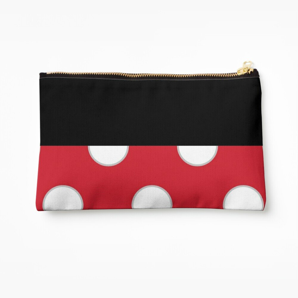 Whibos Makeup Bag Minnie Cosmetic Organizer Tyvek Paper Bags Zipper Pouch