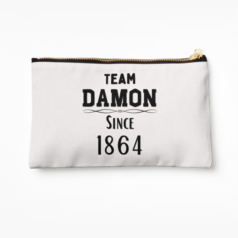 Whibos Makeup Bag Team Damon Since 1864 Cosmetic Organizer Tyvek Paper Bags Zipper Pouch