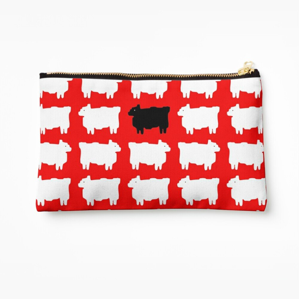Whibos Makeup Bag Princess Diana Holiday Sheep Sweater Memorabilia Souvenir Gift Cosmetic Organizer Tyvek Paper Bags Zipper Pouch