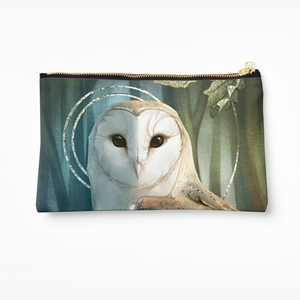 Whibos Makeup Bag December Owl Cosmetic Organizer Tyvek Paper Bags Zipper Pouch