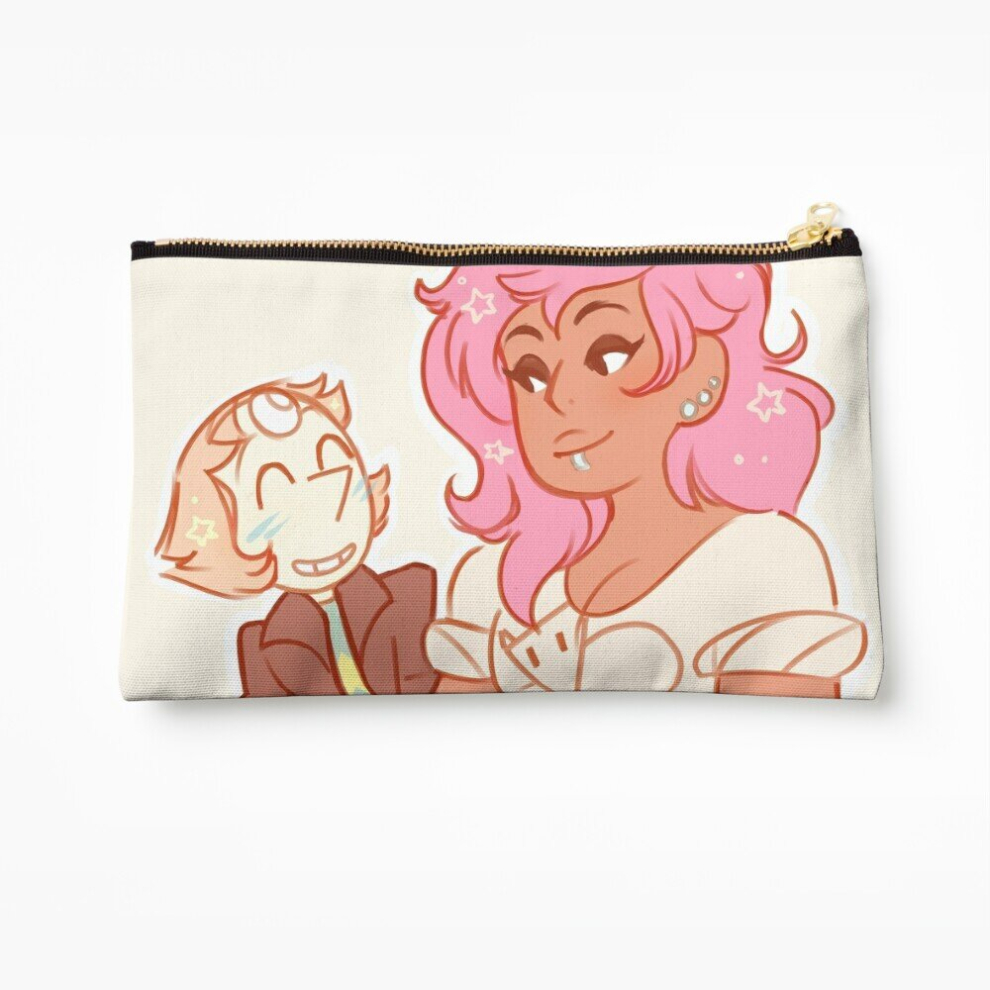 Whibos Makeup Bag Mystery Girl Cosmetic Organizer Tyvek Paper Bags Zipper Pouch