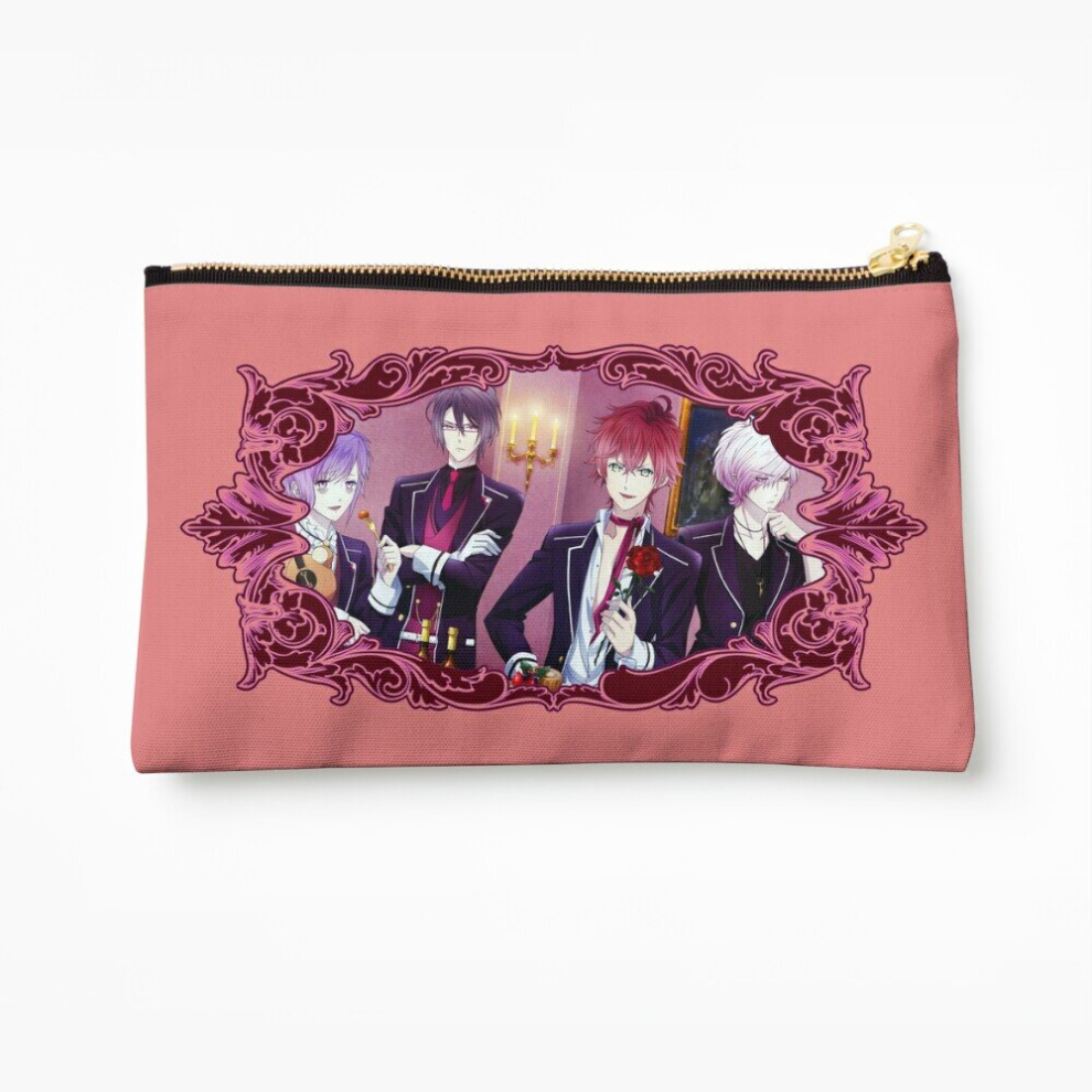 Whibos Makeup Bag Diabolik Lovers Cosmetic Organizer Tyvek Paper Bags Zipper Pouch