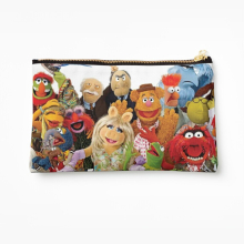Makeup Bag Muppets Show Cosmetic Organizer Tyvek Paper Bags Zipper Pouch