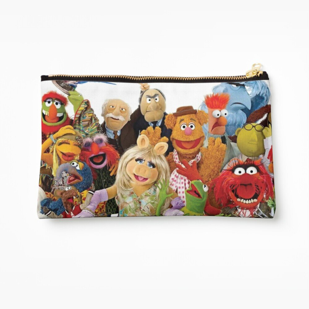 Whibos Makeup Bag Muppets Show Cosmetic Organizer Tyvek Paper Bags Zipper Pouch