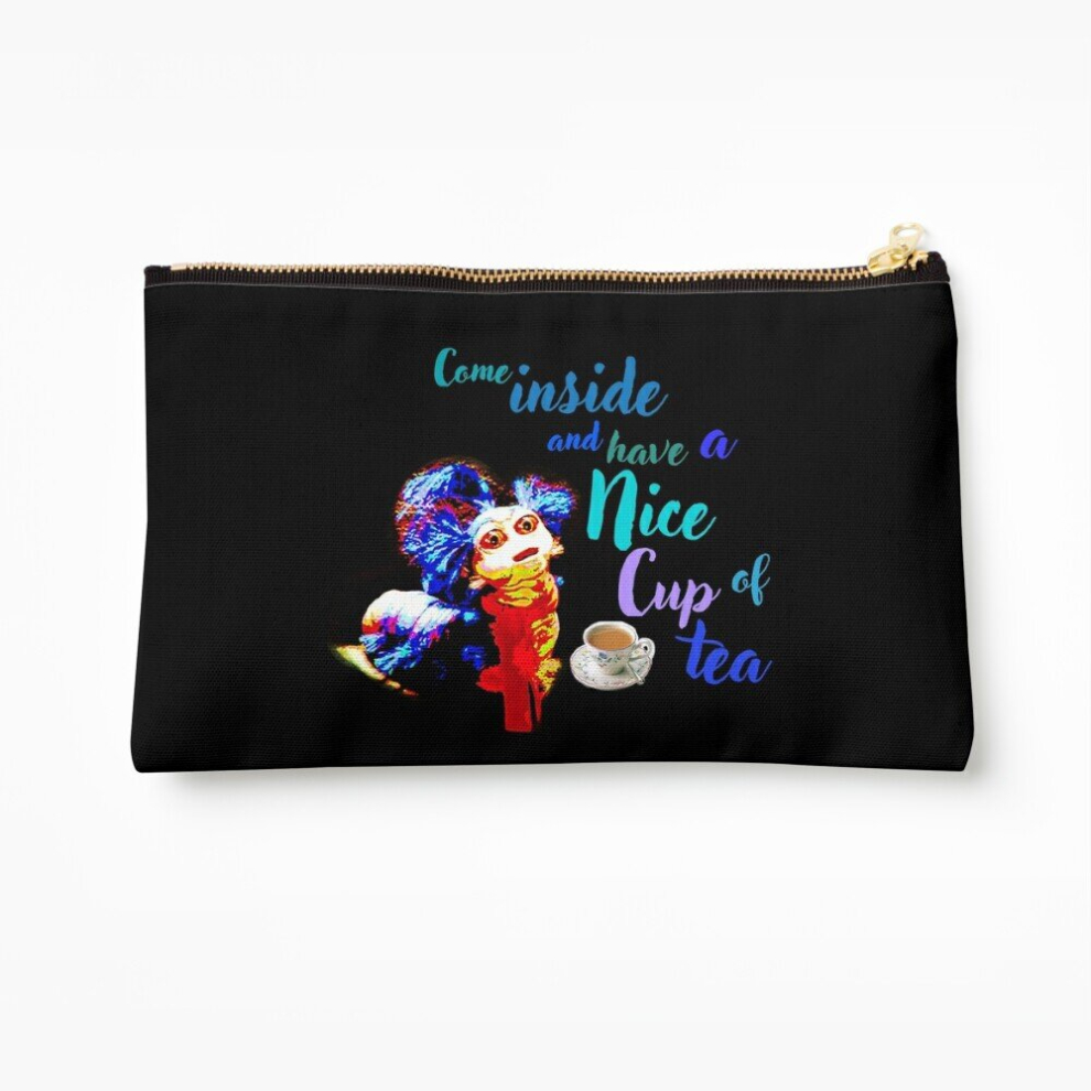 Whibos Makeup Bag Labyrinth Worm Cosmetic Organizer Tyvek Paper Bags Zipper Pouch