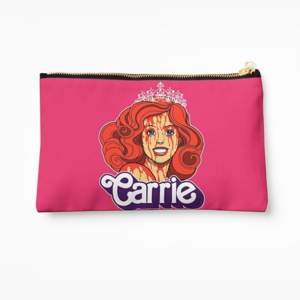 Whibos Makeup Bag Prom Queen Cosmetic Organizer Tyvek Paper Bags Zipper Pouch