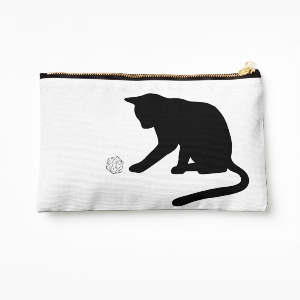 Whibos Makeup Bag D20 Cat Cosmetic Organizer Tyvek Paper Bags Zipper Pouch
