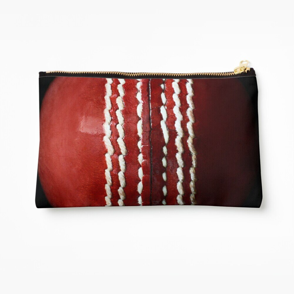 Whibos Makeup Bag Cricket Ball Cosmetic Organizer Tyvek Paper Bags Zipper Pouch
