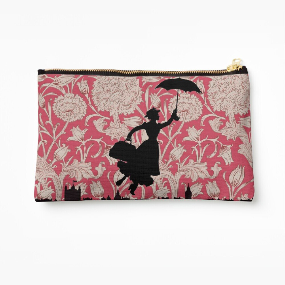 Whibos Makeup Bag Mary Poppins Cosmetic Organizer Tyvek Paper Bags Zipper Pouch