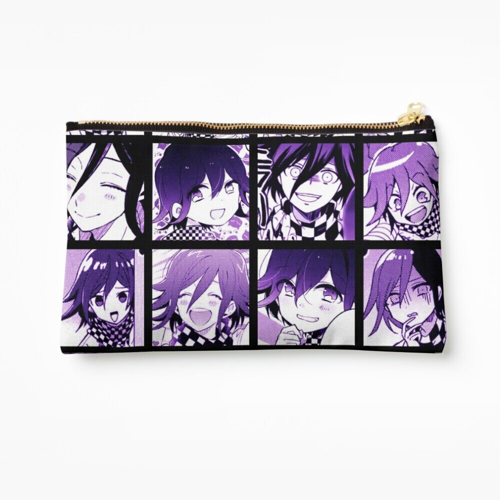 Whibos Makeup Bag Kokichi Manga Collection (Colored) Cosmetic Organizer Tyvek Paper Bags Zipper Pouch