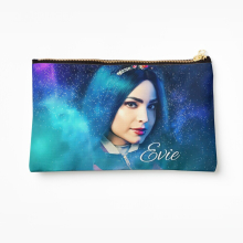 Makeup Bag Evie Blue Princess - Descendants 3 Cosmetic Organizer Tyvek Paper Bags Zipper Pouch
