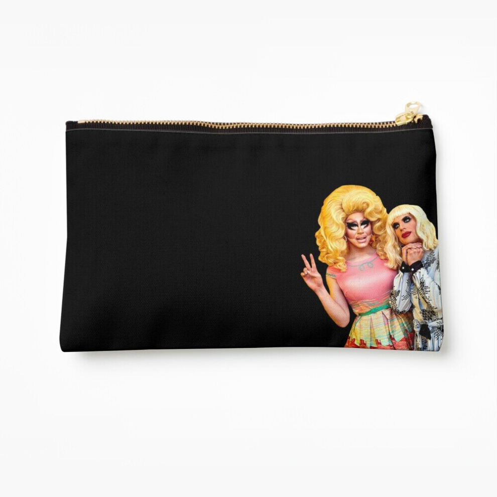 Whibos Makeup Bag Trixie Katya 2 Cosmetic Organizer Tyvek Paper Bags Zipper Pouch