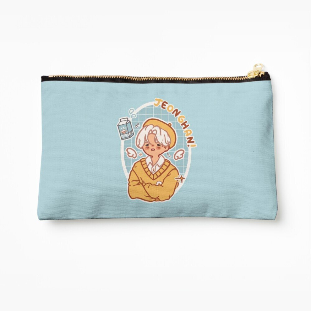 Whibos Makeup Bag Jeonghan ! Cosmetic Organizer Tyvek Paper Bags Zipper Pouch