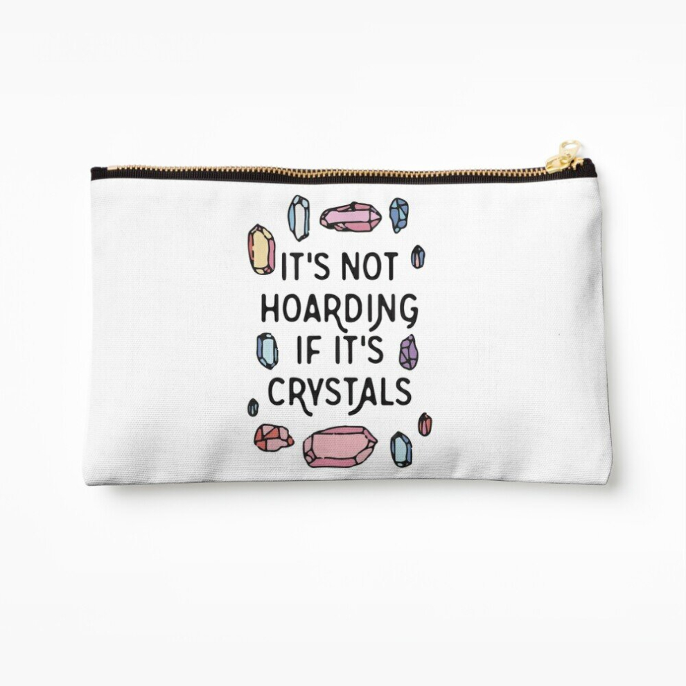 Whibos Makeup Bag Crystal Cosmetic Organizer Tyvek Paper Bags Zipper Pouch