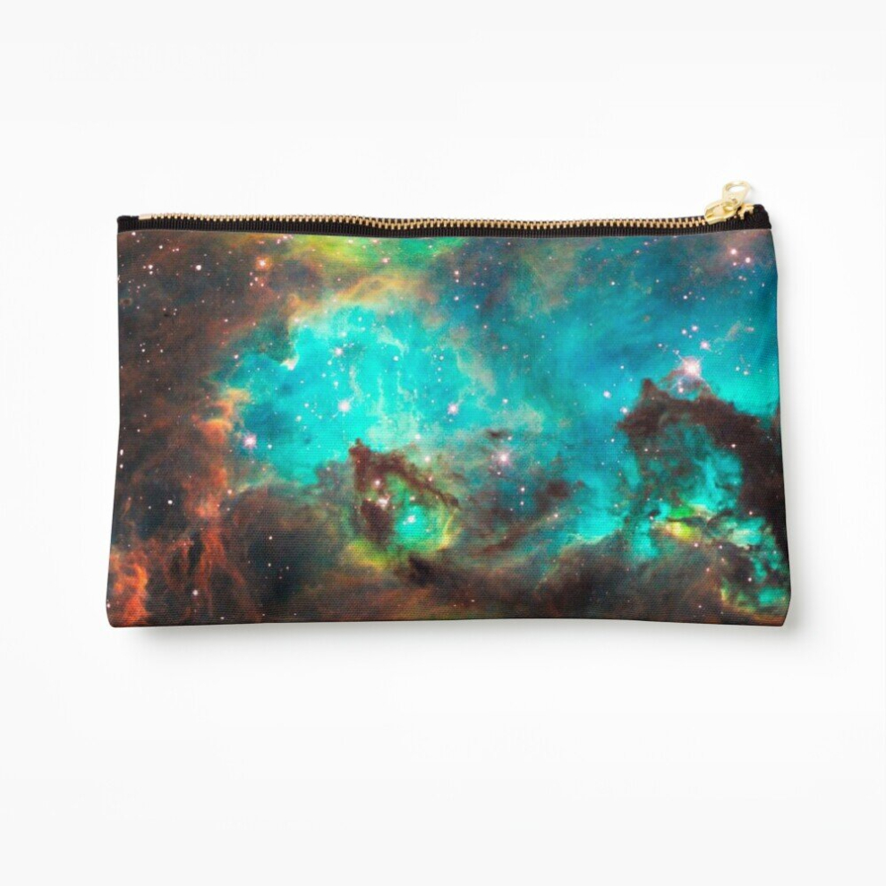 Whibos Green Makeup Bag Cosmetic Organizer Tyvek Paper Bags Zipper Pouch