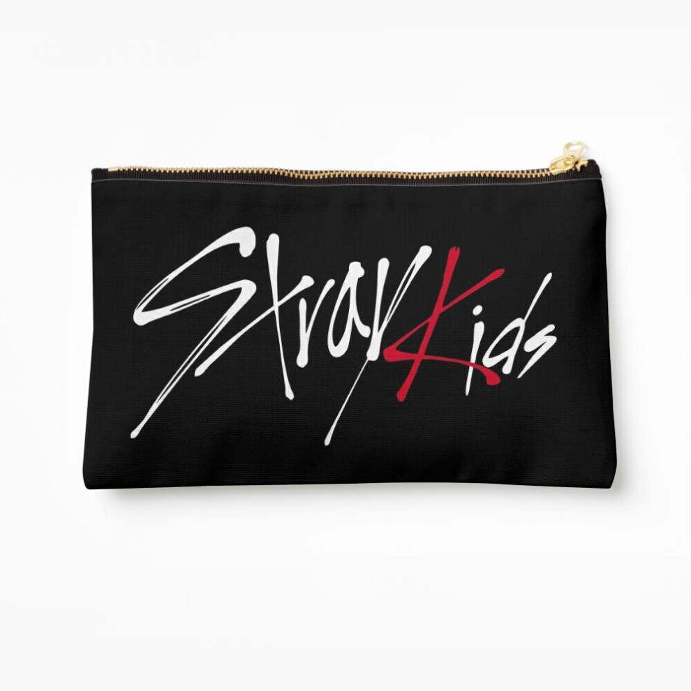 Whibos Makeup Bag Stray Kids Logo Cosmetic Organizer Tyvek Paper Bags Zipper Pouch