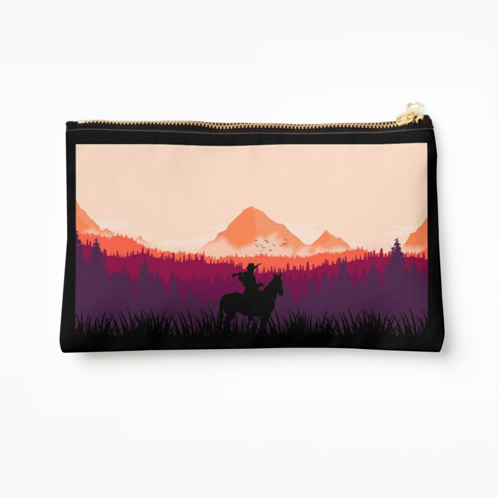 Whibos Makeup Bag Far West Sunset Cosmetic Organizer Tyvek Paper Bags Zipper Pouch