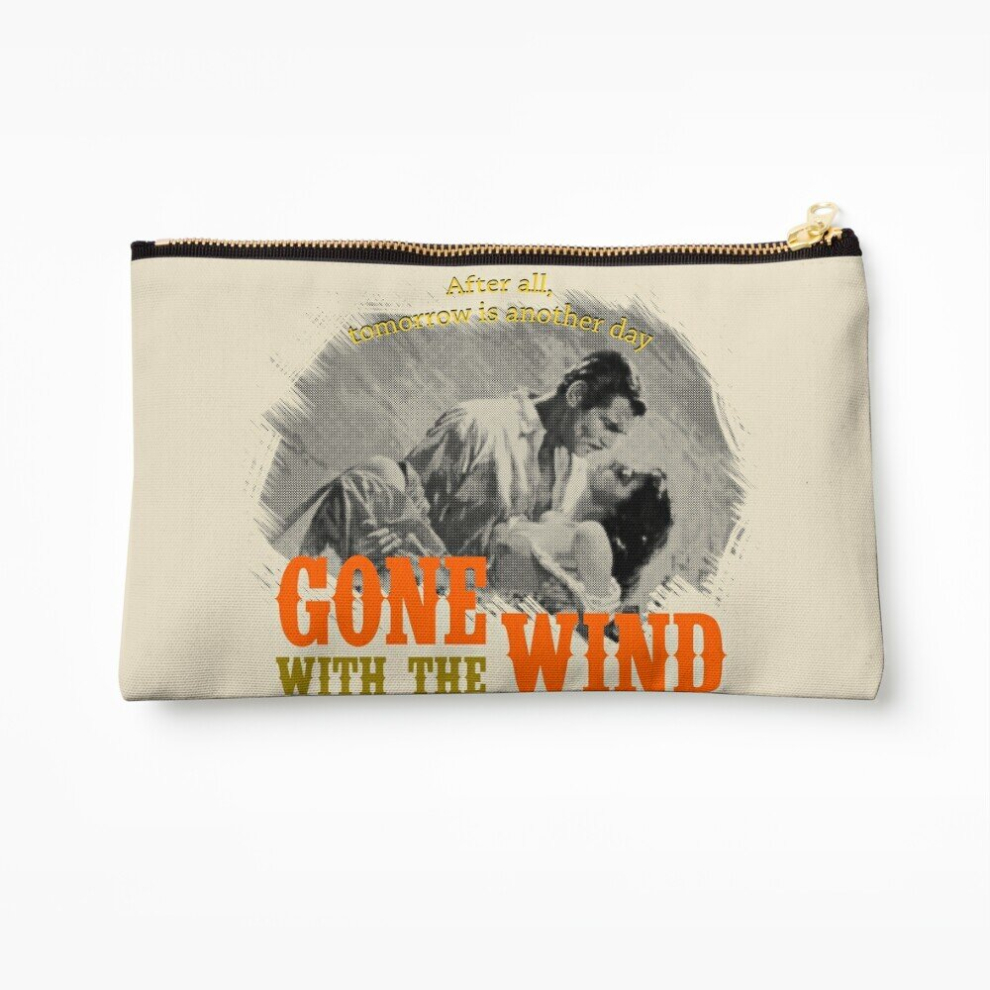 Whibos Makeup Bag Gone With The Wind Cosmetic Organizer Tyvek Paper Bags Zipper Pouch