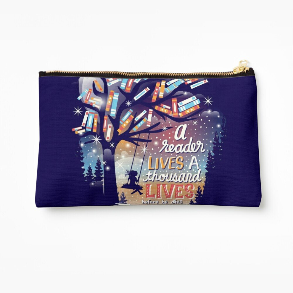 Whibos Makeup Bag Thousand Lives Cosmetic Organizer Tyvek Paper Bags Zipper Pouch