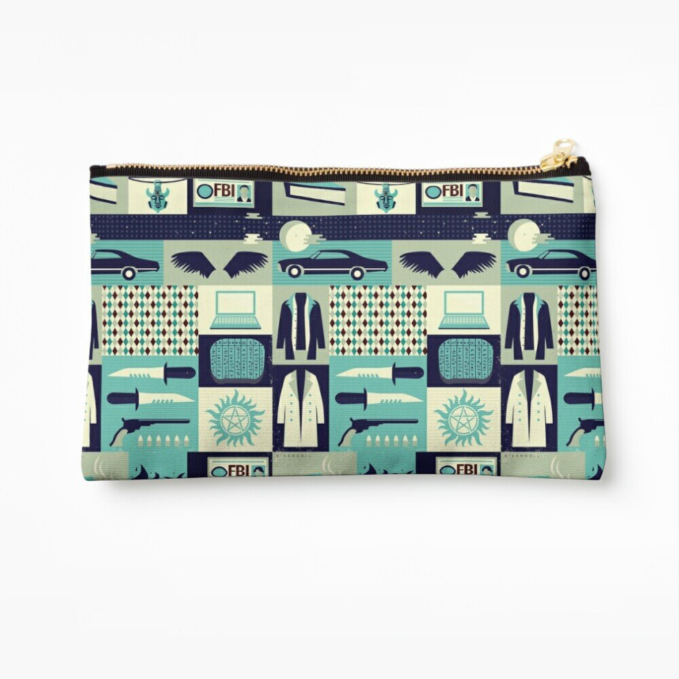 Whibos Makeup Bag Carry On My Wayward Son Cosmetic Organizer Tyvek Paper Bags Zipper Pouch