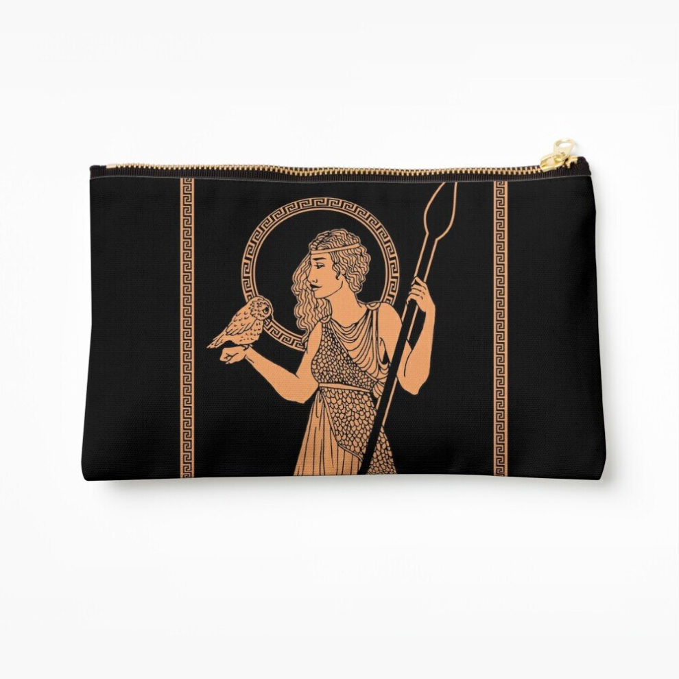 Whibos Makeup Bag Athena Pottery Cosmetic Organizer Tyvek Paper Bags Zipper Pouch