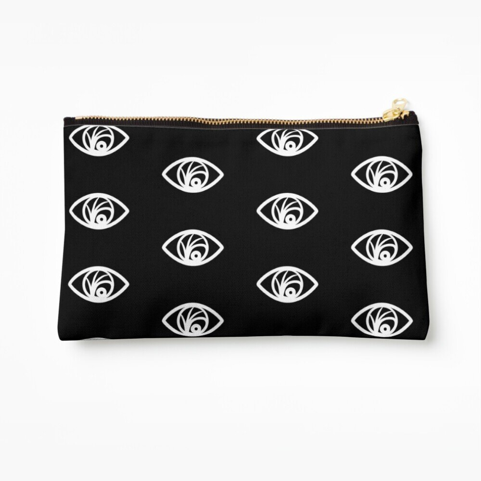 Whibos White Makeup Bag Look Away (White) Cosmetic Organizer Tyvek Paper Bags Zipper Pouch