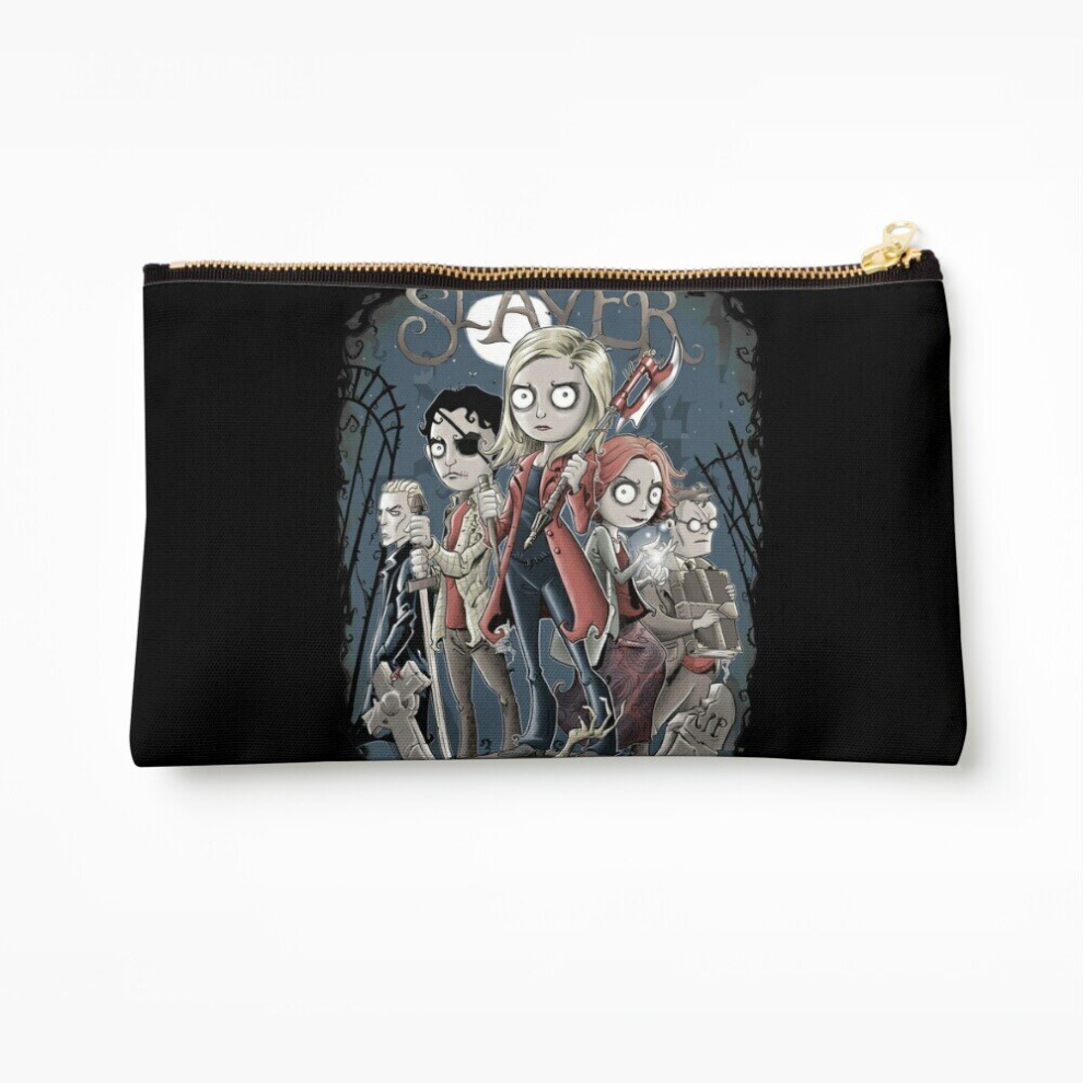 Whibos Makeup Bag Slayer Cosmetic Organizer Tyvek Paper Bags Zipper Pouch