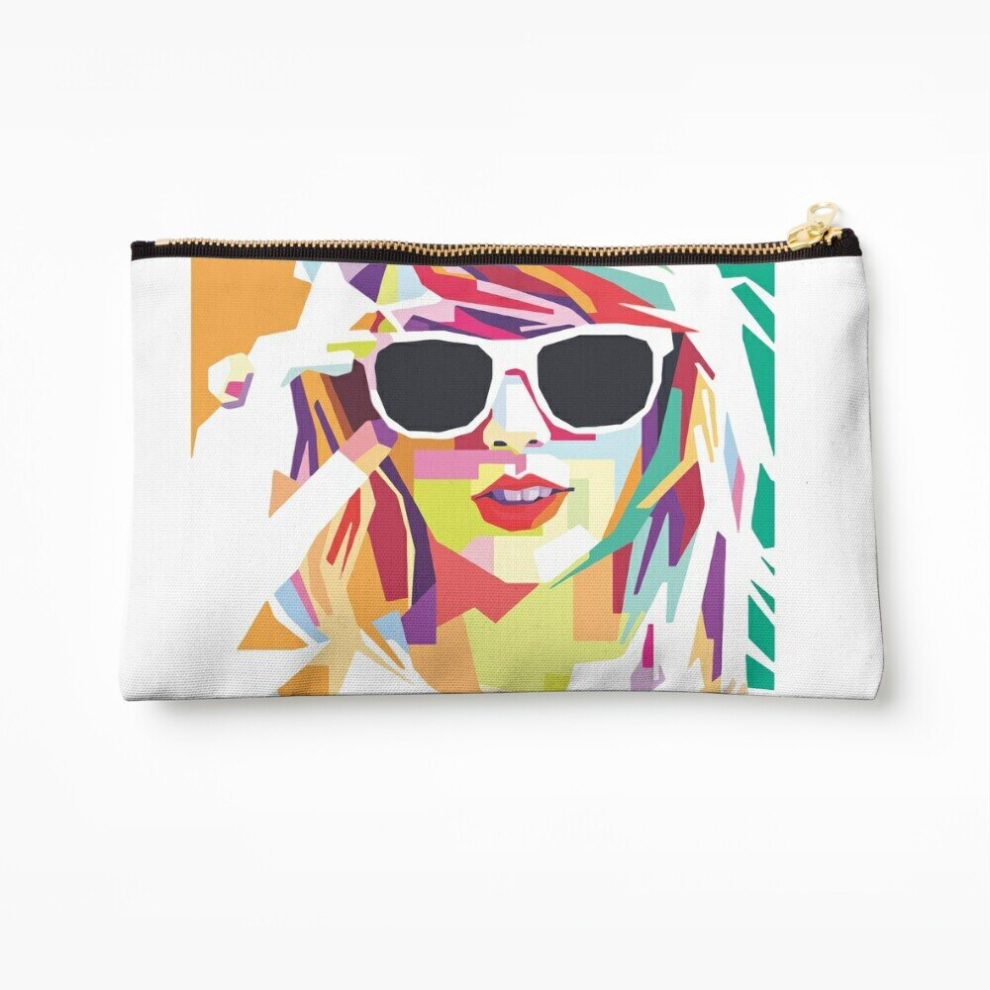 Makeup Bag taylor swift logo Cosmetic Organizer Tyvek Paper Bags Zipper Pouch