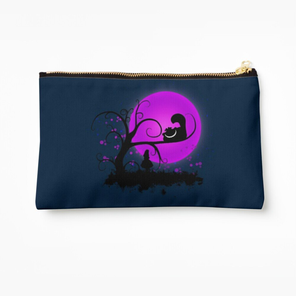 Whibos Makeup Bag Alice In Wonderland Cosmetic Organizer Tyvek Paper Bags Zipper Pouch