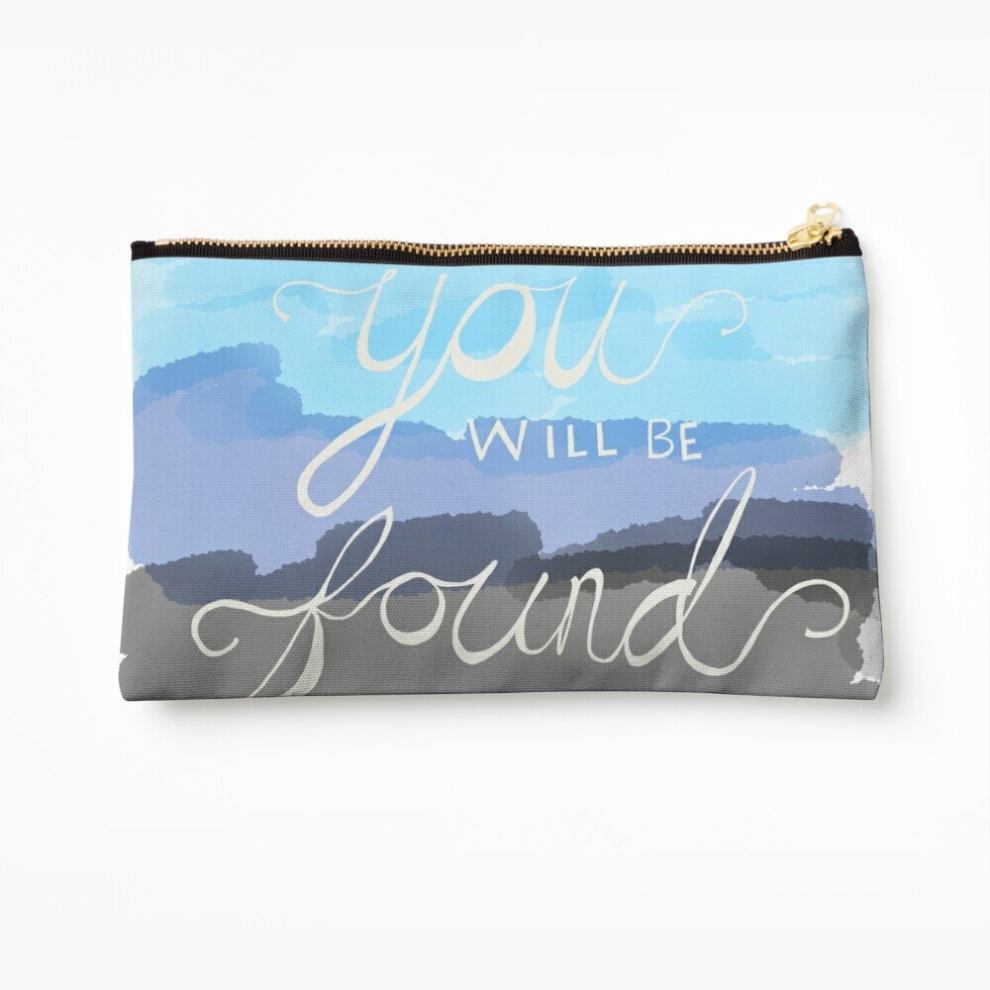 Whibos Makeup Bag You Will Be Found- Dear Evan Hansen Cosmetic Organizer Tyvek Paper Bags Zipper Pouch