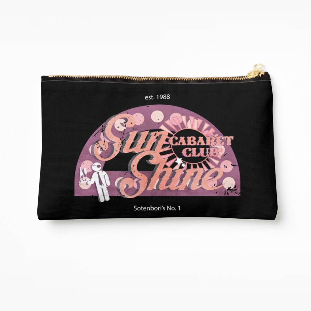 Whibos Makeup Bag Cabaret Club Sunshine Cosmetic Organizer Tyvek Paper Bags Zipper Pouch