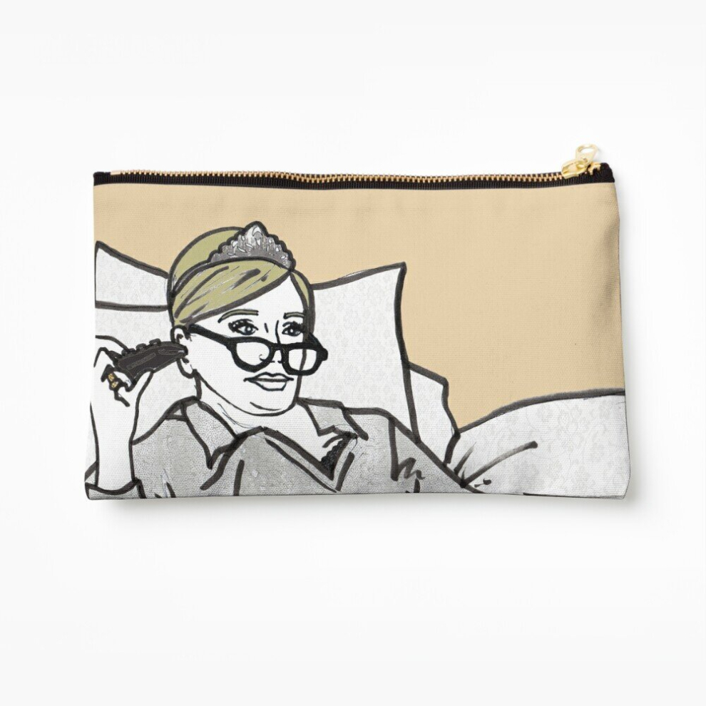 Whibos Makeup Bag Lady Morgan Cosmetic Organizer Tyvek Paper Bags Zipper Pouch