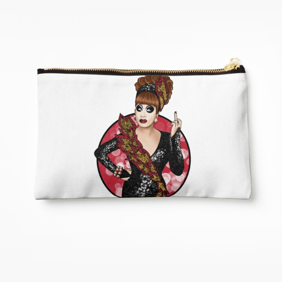 Whibos Makeup Bag Bianca Del Rio - Drag Queen Cosmetic Organizer Tyvek Paper Bags Zipper Pouch
