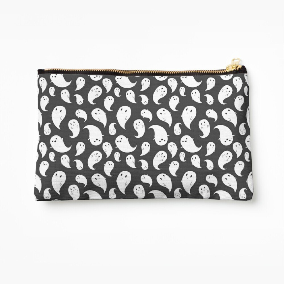 Whibos Makeup Bag Phantom Paisley. Cosmetic Organizer Tyvek Paper Bags Zipper Pouch