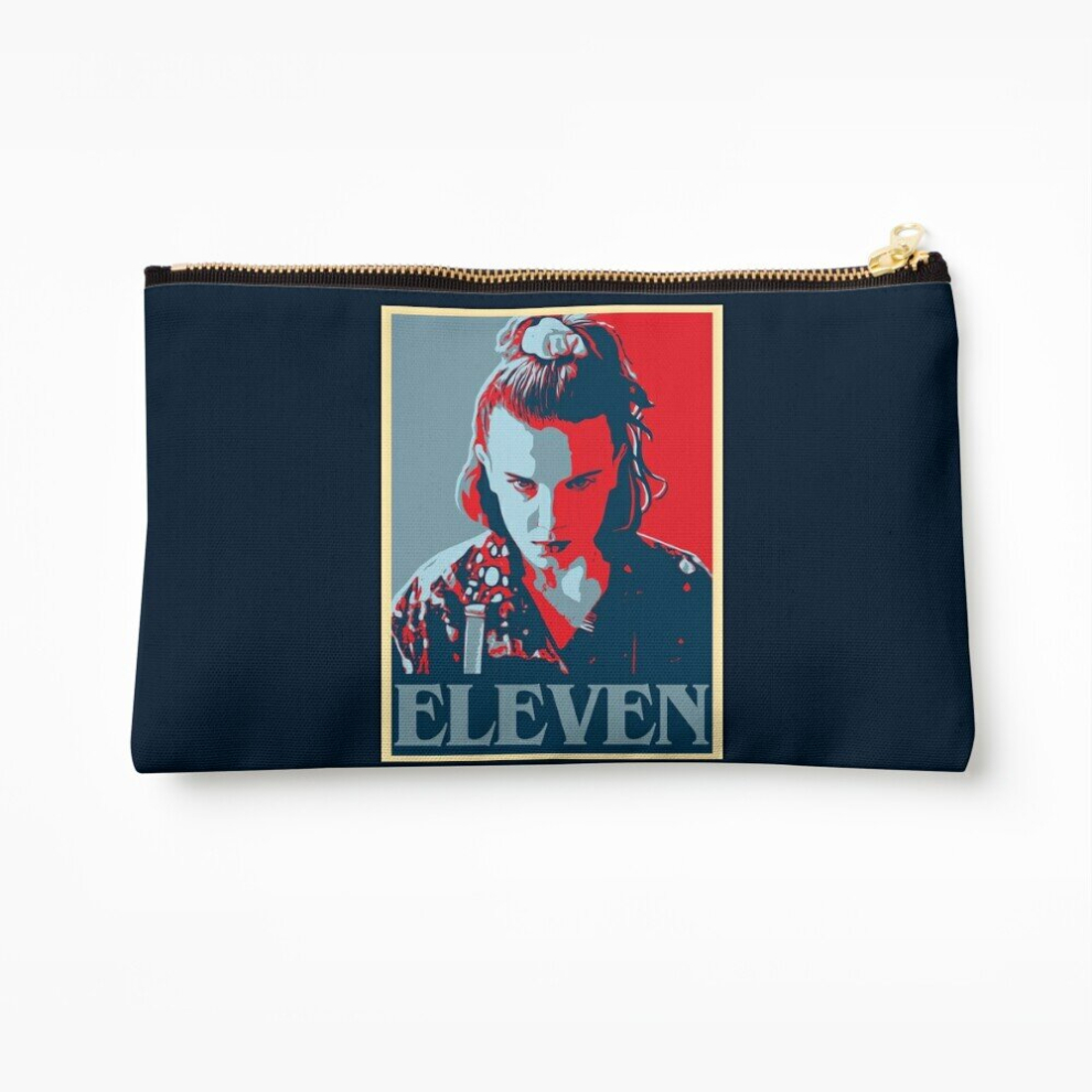 Whibos Makeup Bag Eleven - Stranger Things Cosmetic Organizer Tyvek Paper Bags Zipper Pouch