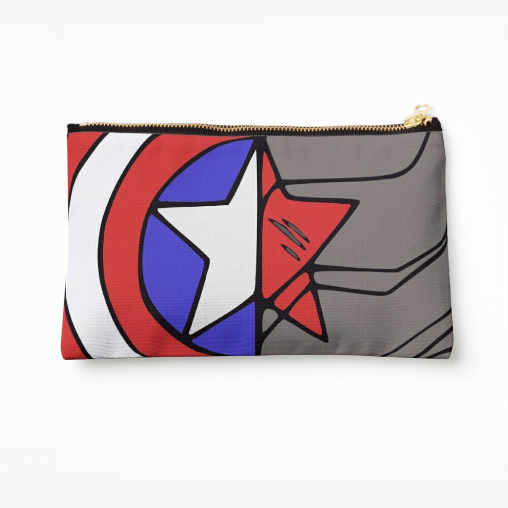 Whibos Makeup Bag Stucky Symbol Cosmetic Organizer Tyvek Paper Bags Zipper Pouch