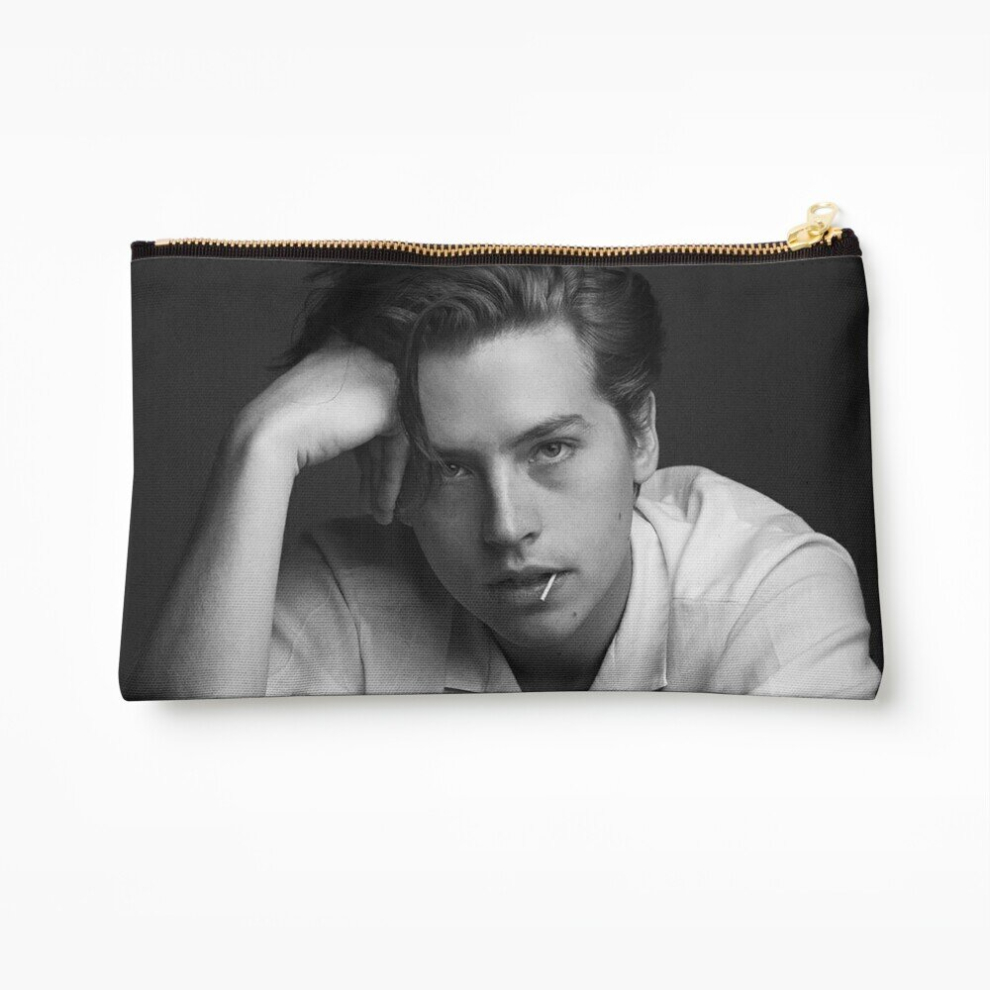 Whibos Makeup Bag Cole Sprouse Cosmetic Organizer Tyvek Paper Bags Zipper Pouch