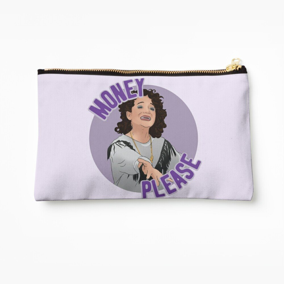 Whibos Makeup Bag Money Please Cosmetic Organizer Tyvek Paper Bags Zipper Pouch