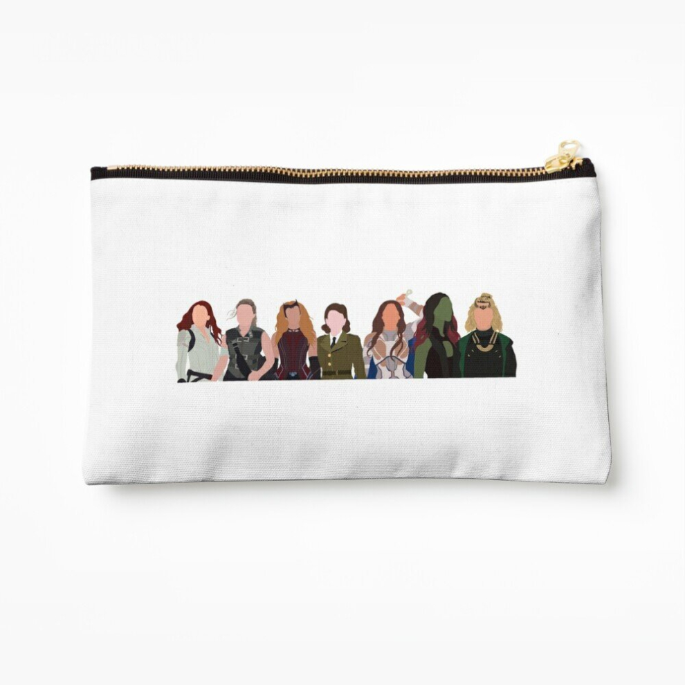 Whibos Makeup Bag Marvelous Ladies (No Block) Cosmetic Organizer Tyvek Paper Bags Zipper Pouch