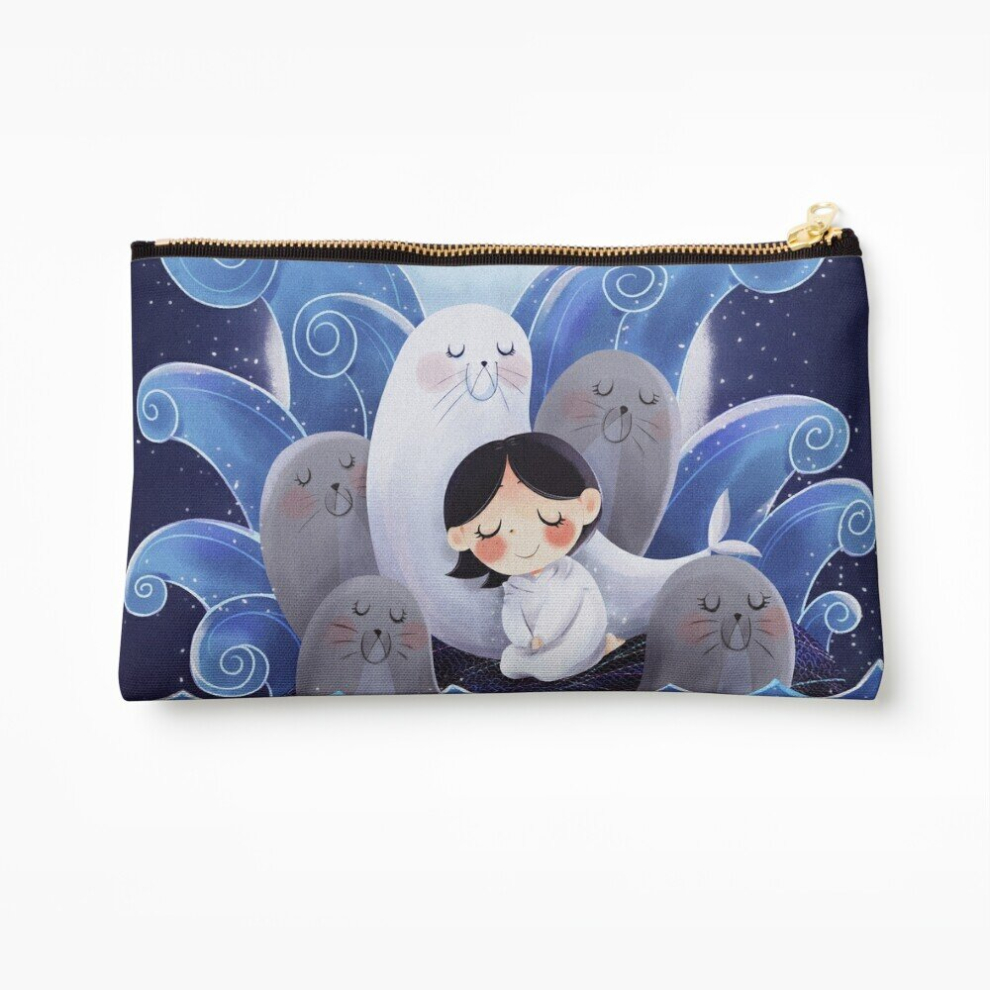 Whibos Makeup Bag Song Of The Sea Cosmetic Organizer Tyvek Paper Bags Zipper Pouch