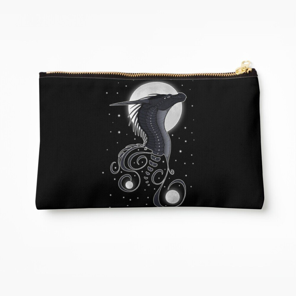 Whibos Makeup Bag Darkstalker - Wings Of Fire Cosmetic Organizer Tyvek Paper Bags Zipper Pouch