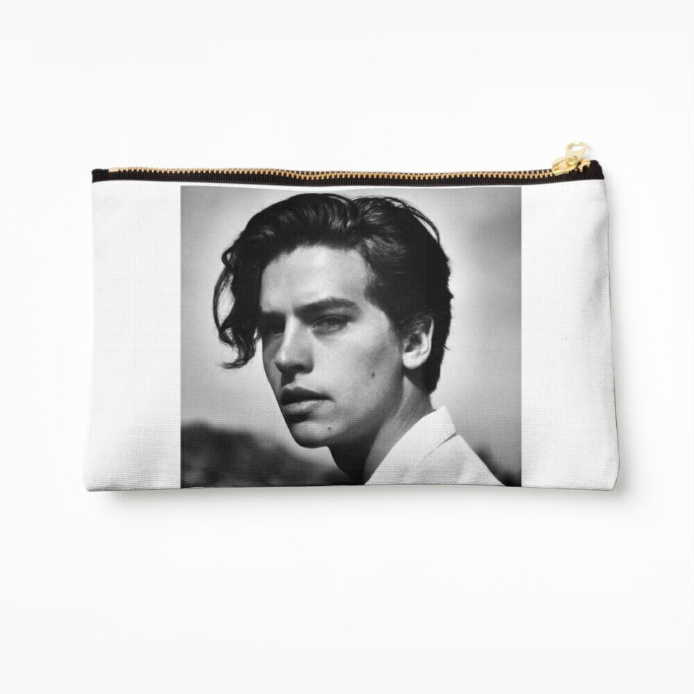 Whibos Makeup Bag Cole Sprouse Cosmetic Organizer Tyvek Paper Bags Zipper Pouch