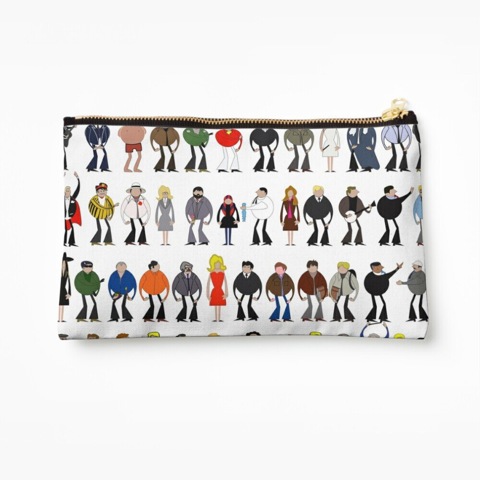 Whibos Makeup Bag Columbo - The Murderers Cosmetic Organizer Tyvek Paper Bags Zipper Pouch