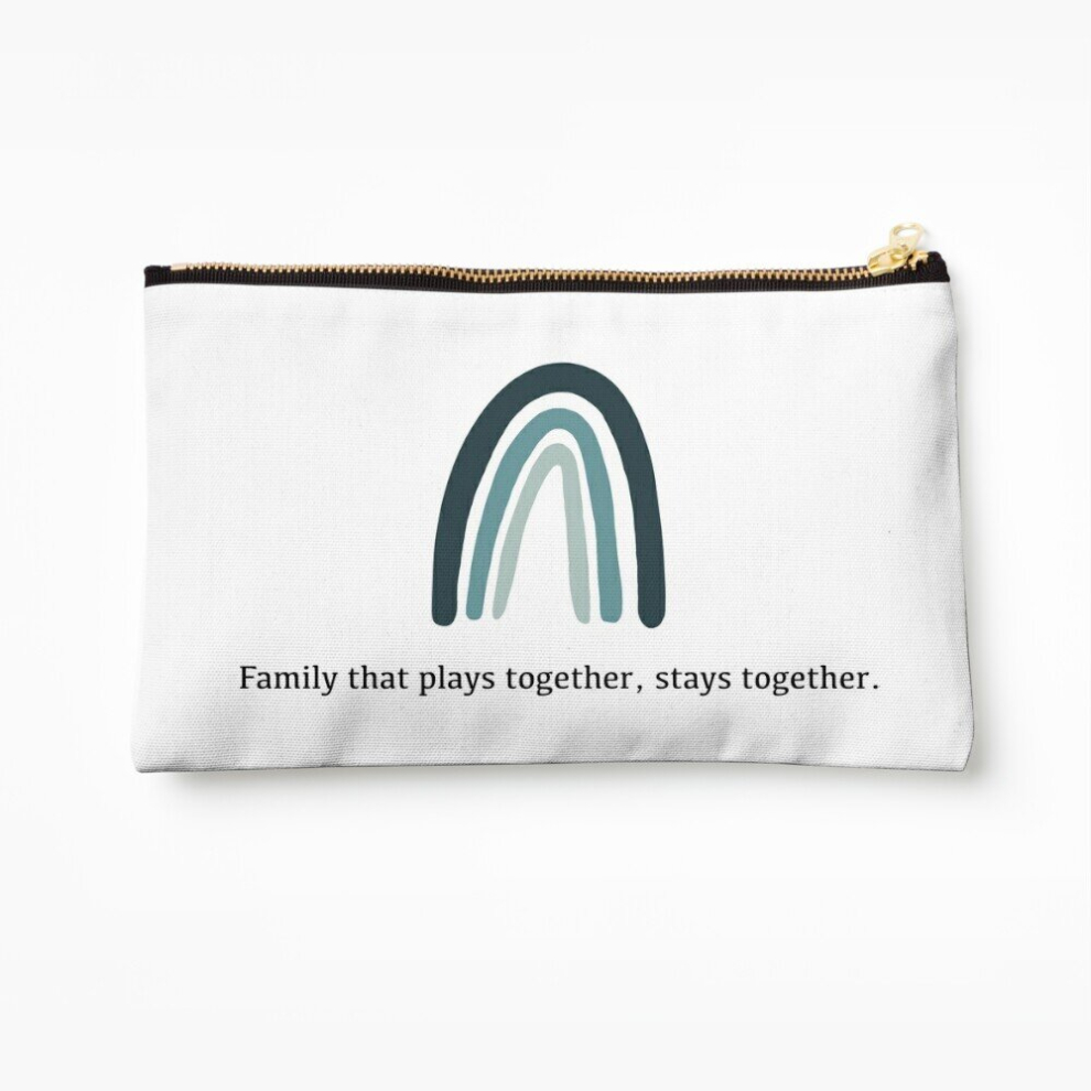 Whibos Makeup Bag Family Reunion Pencil Pouch Cosmetic Organizer Tyvek Paper Bags Zipper Pouch