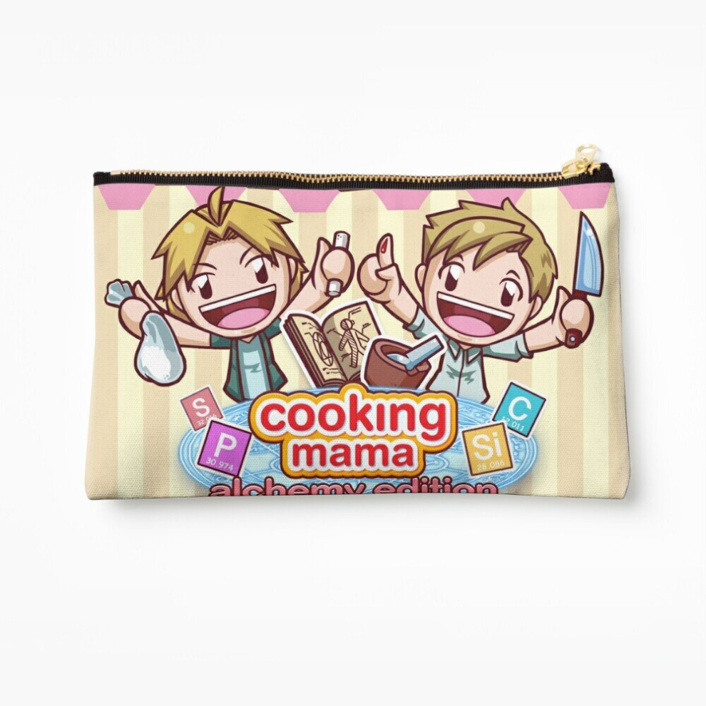 Whibos Makeup Bag Cooking Mama - Alchemy Edition Cosmetic Organizer Tyvek Paper Bags Zipper Pouch