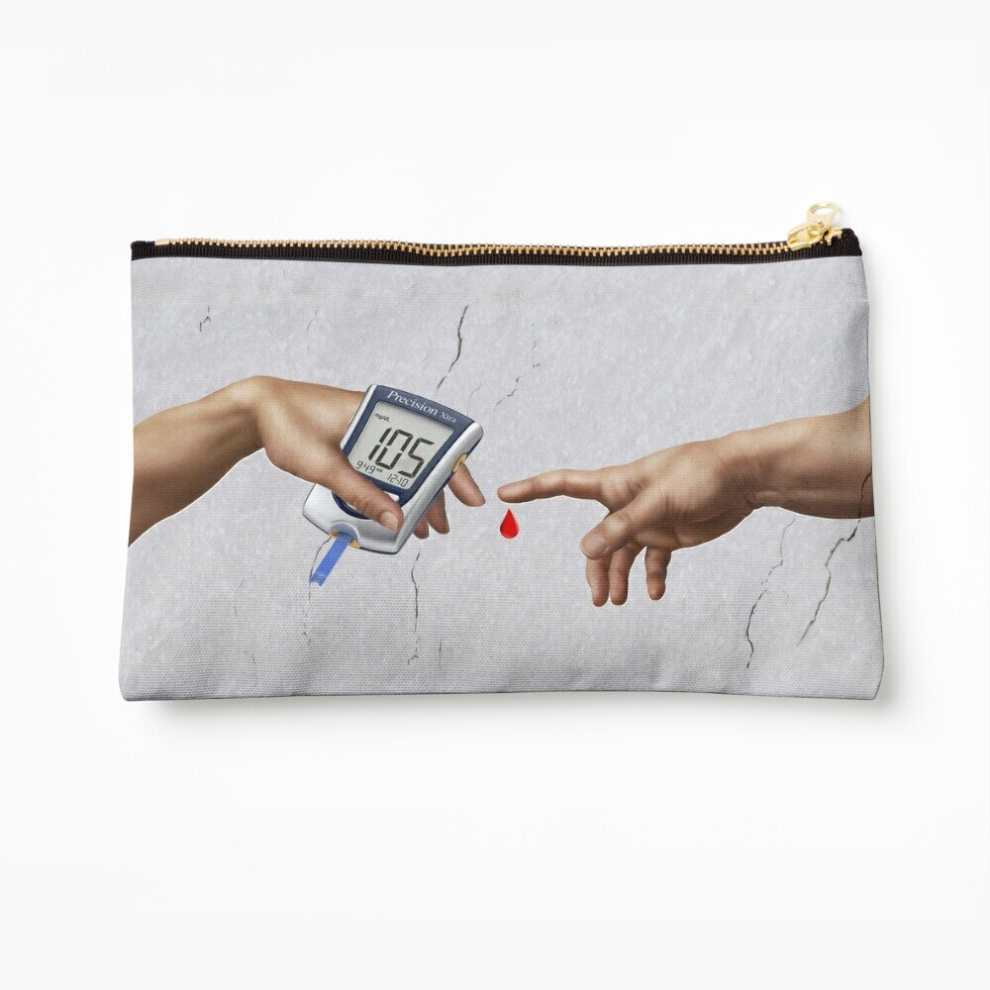 Whibos Makeup Bag Creation Of Diabetes Cosmetic Organizer Tyvek Paper Bags Zipper Pouch