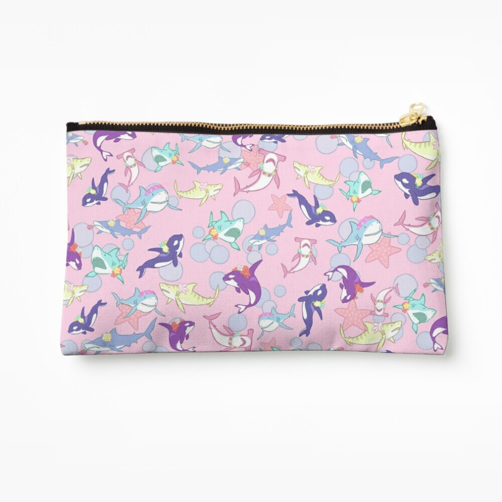 Whibos Makeup Bag Pretty Deadly Cosmetic Organizer Tyvek Paper Bags Zipper Pouch